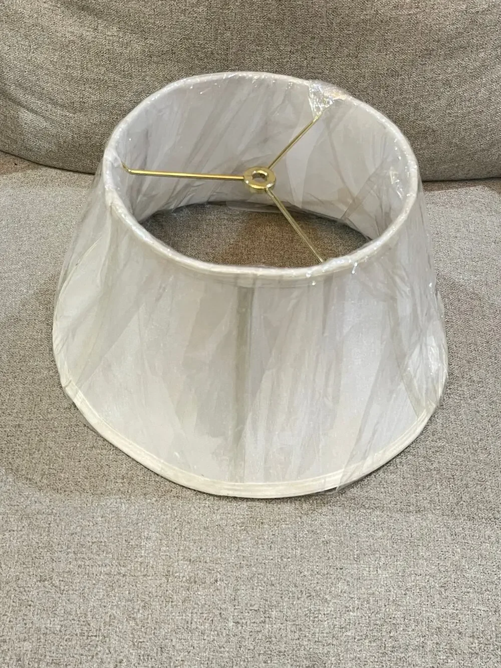 New Piped Swing Arm Collection White Lamp Shade